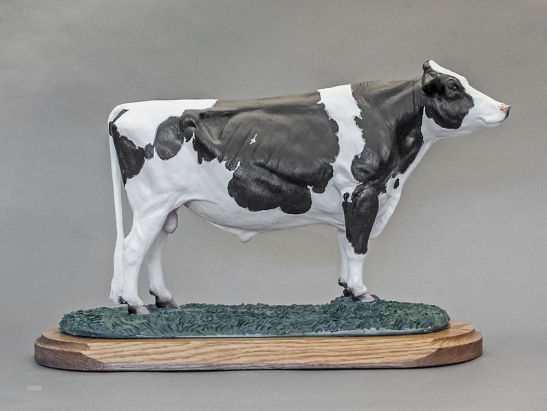 holstein bull, bull Figurine, livestock awards